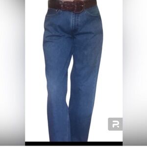 Levi’s 550 Relaxed Straight Leg Medium Wash Baggy Dad Jeans 33/30